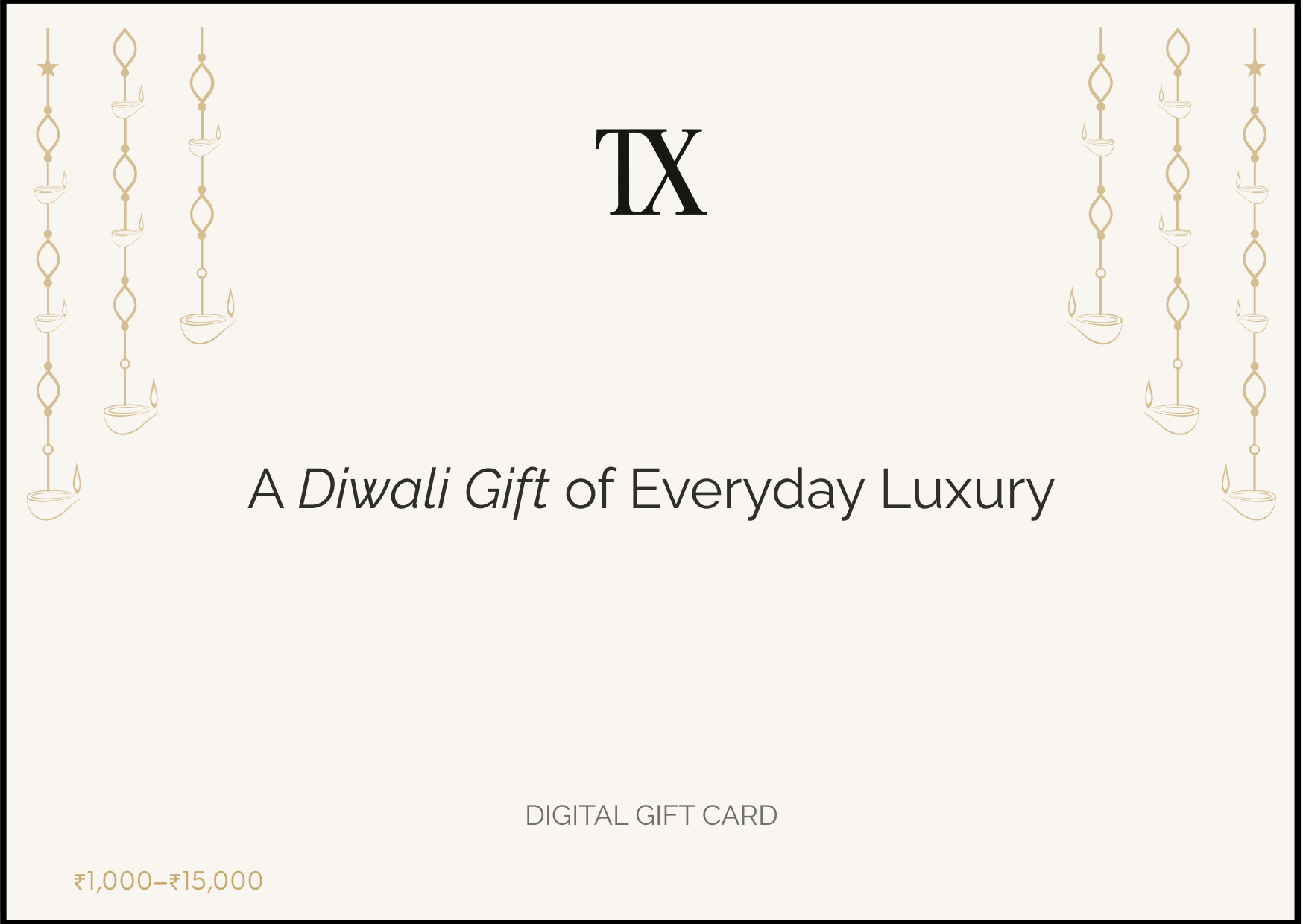 Texaura Diwali Gift Card