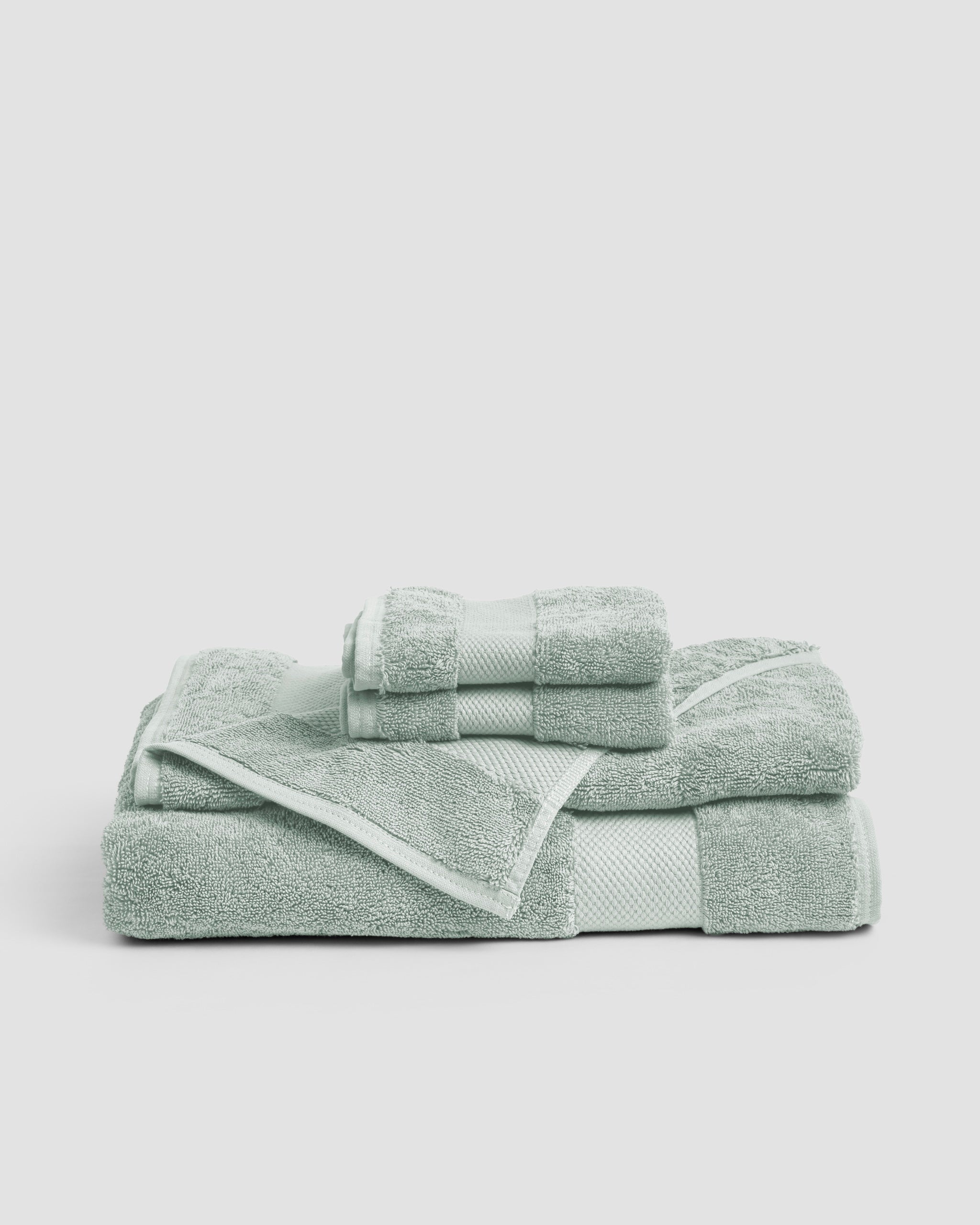 Luxury Organic Towel Green