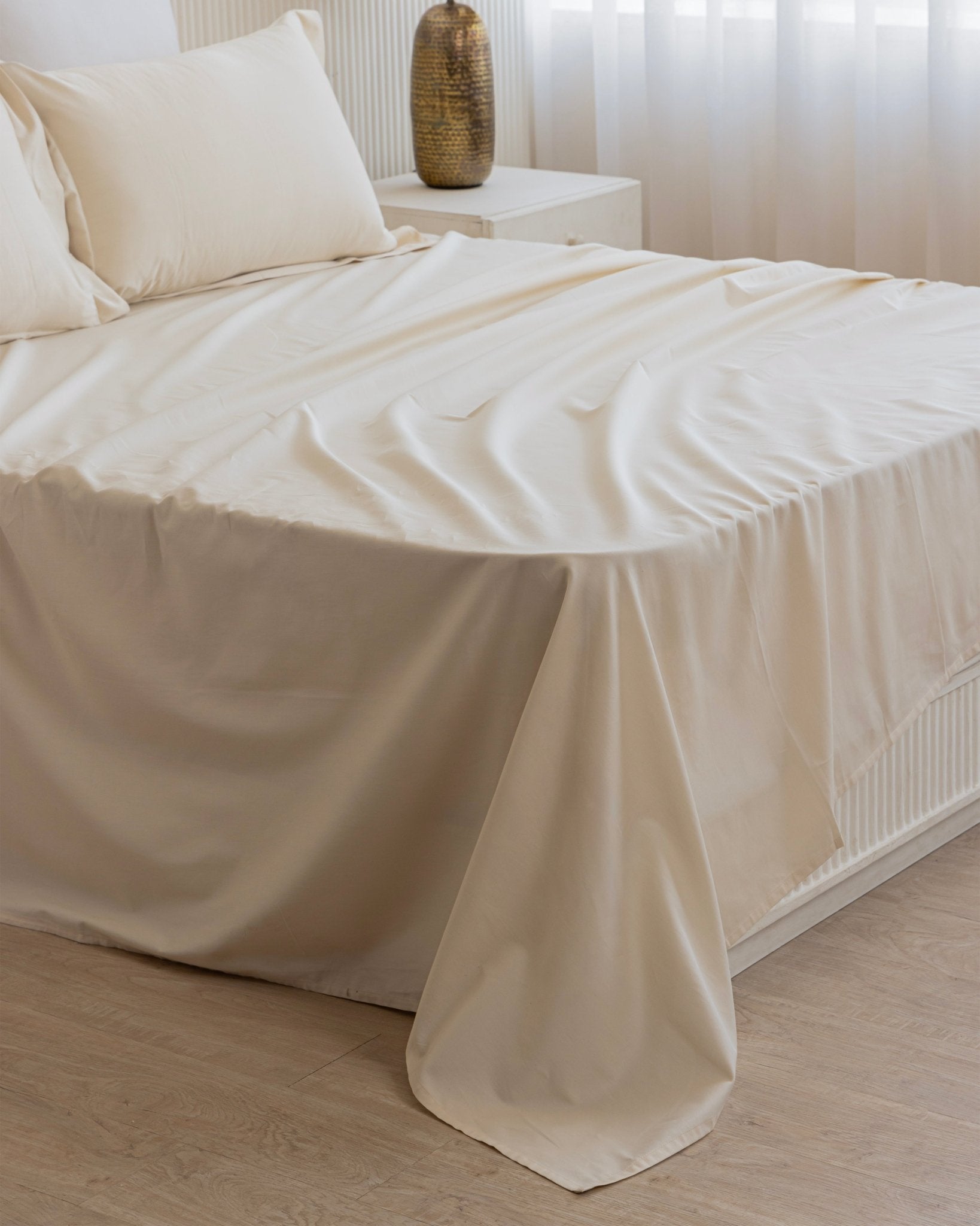 Quintessential Flat Sheet Beige - Texaura