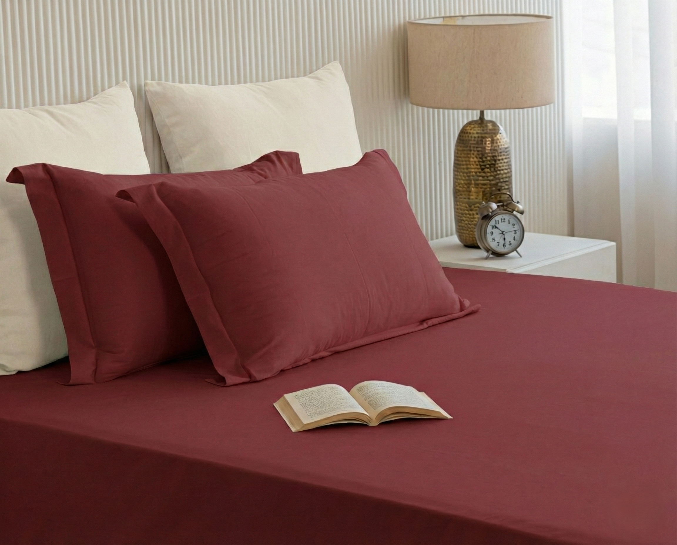 Quintessential Flat Sheet Cranberry - Texaura
