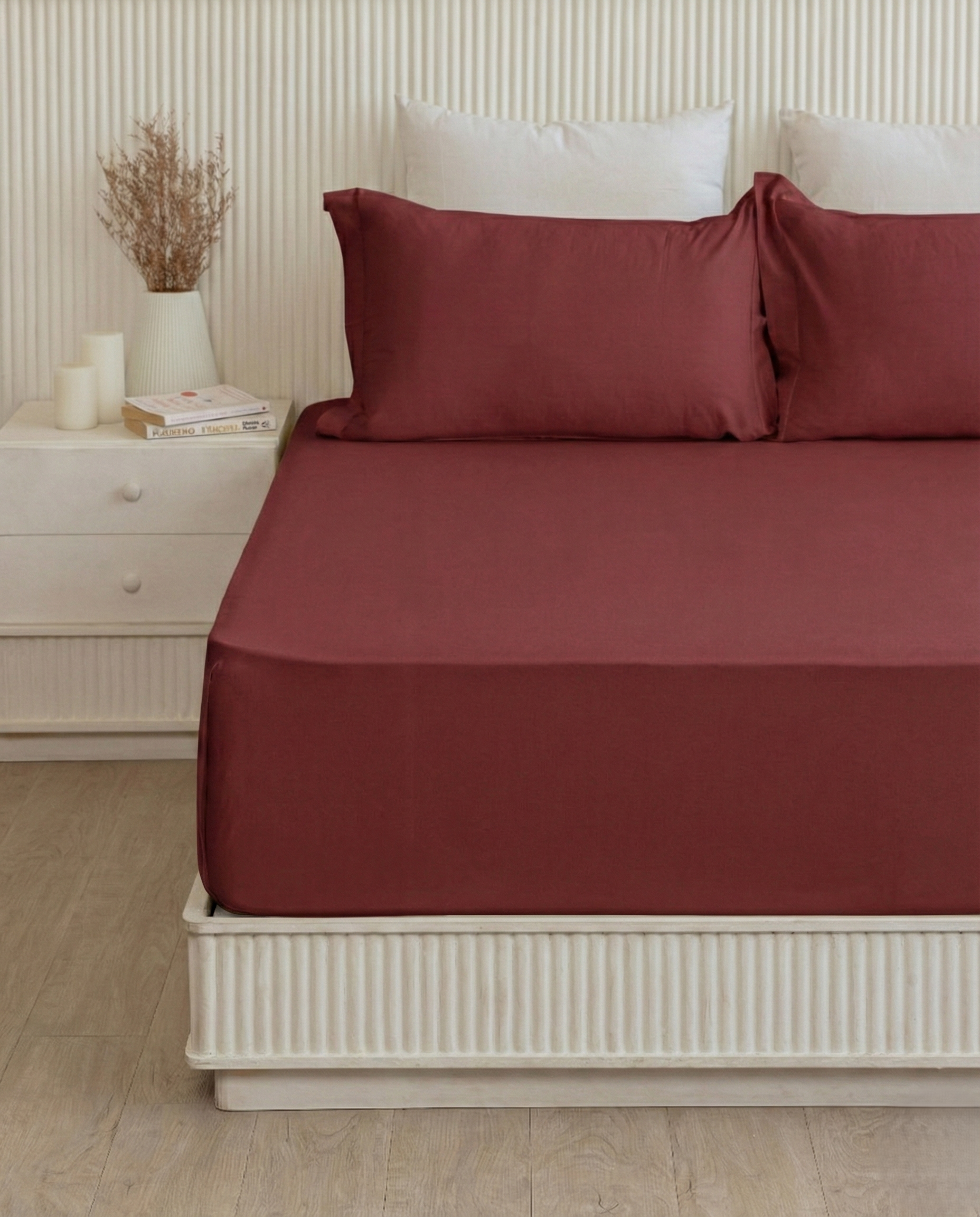 Quintessential Flat Sheet Cranberry - Texaura