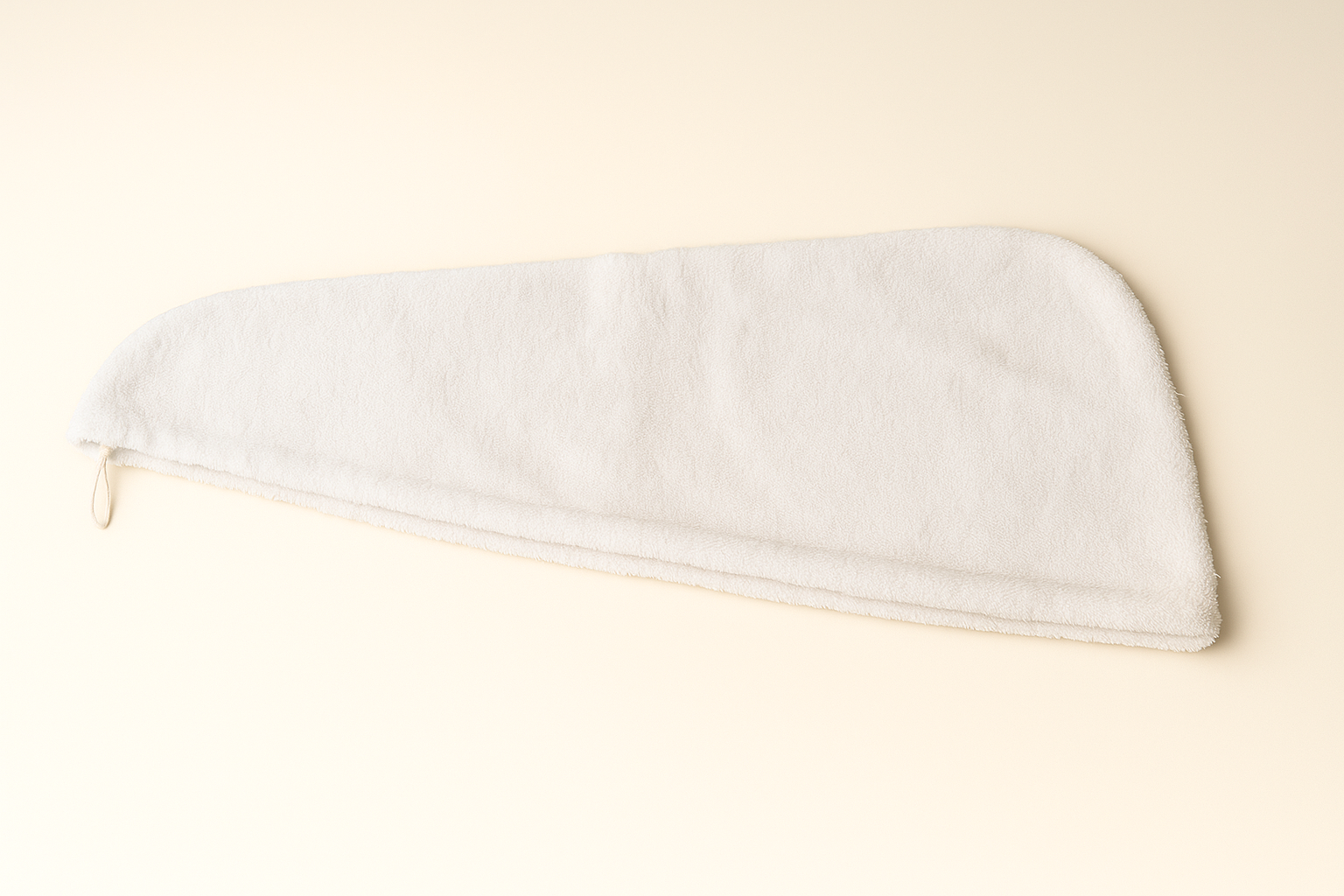 White Organic Hair Wrap