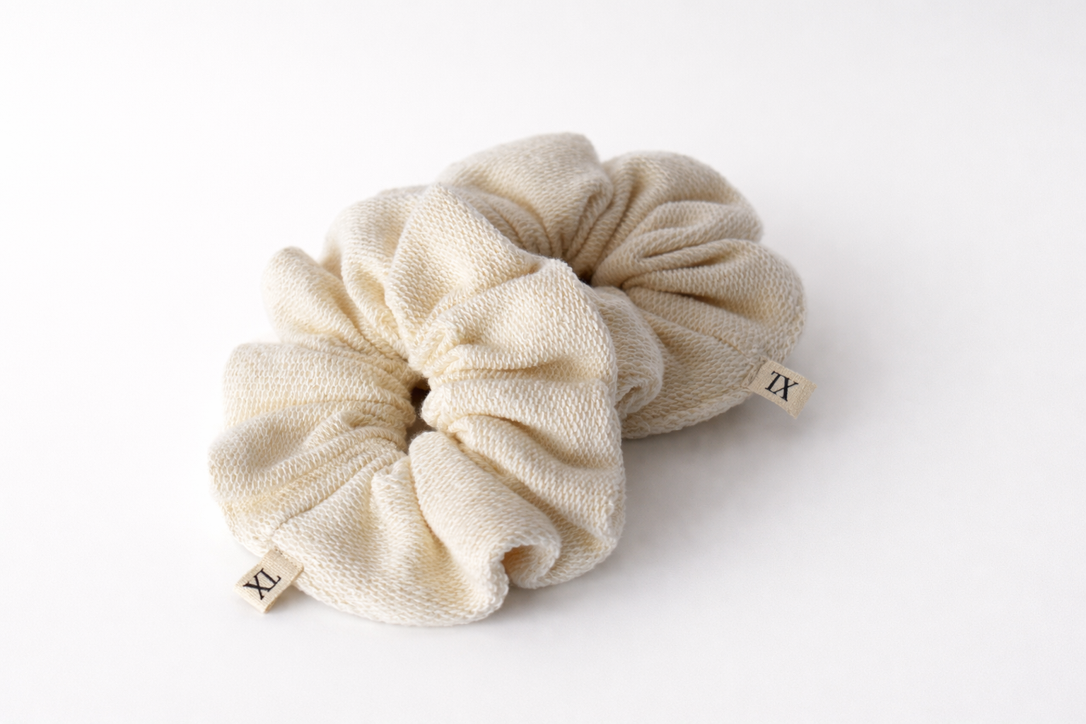 Organic Cotton Terry Scrunchies - Texaura