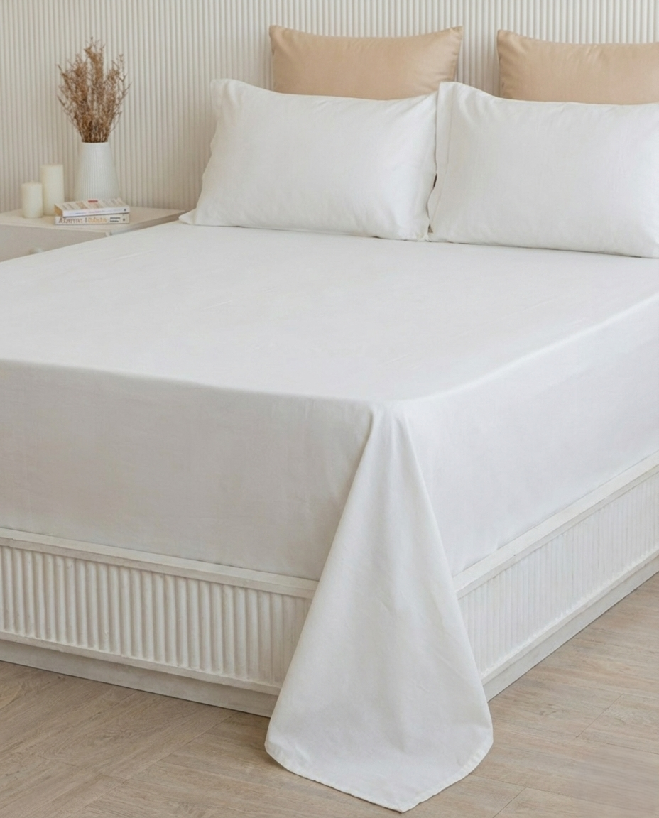 Quintessential Flat Sheet White - Texaura