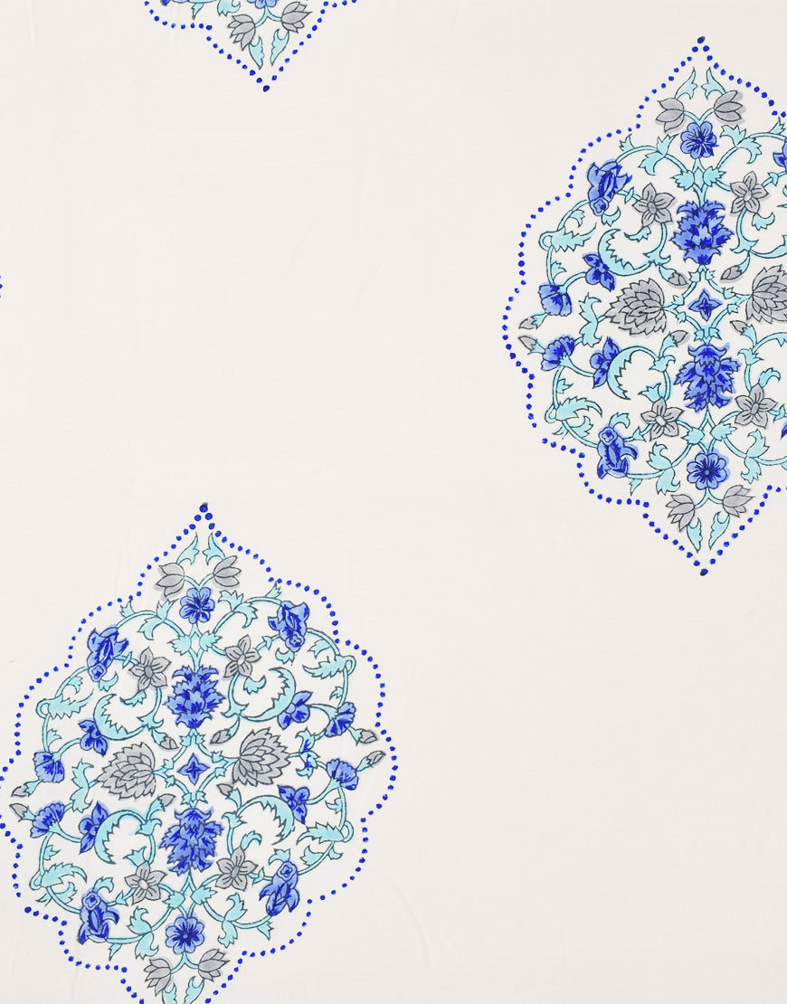 Azure Buta Duvet Cover Set – The Jaipur Collection - Texaura