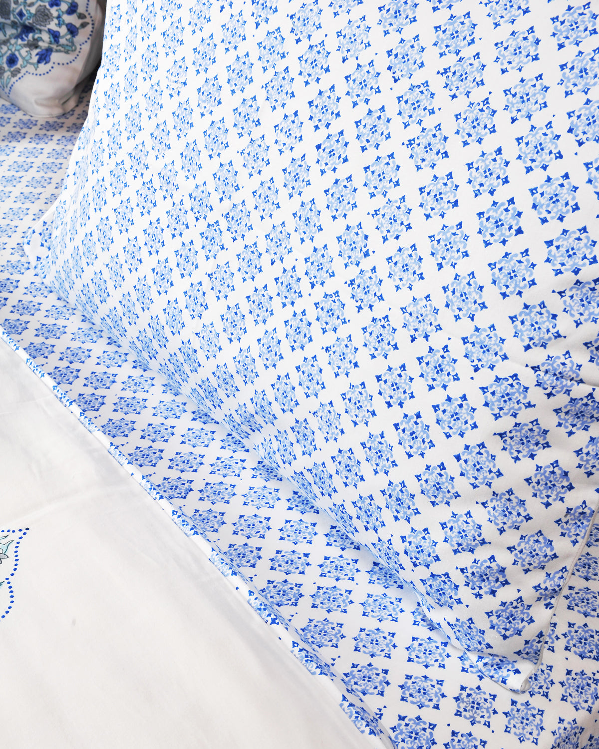 Azure Buta Duvet Cover Set – The Jaipur Collection - Texaura