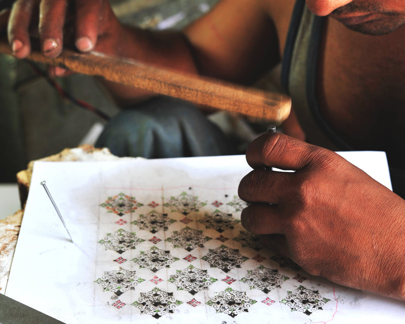 Hand block making — Texaura artisan craftsmanship