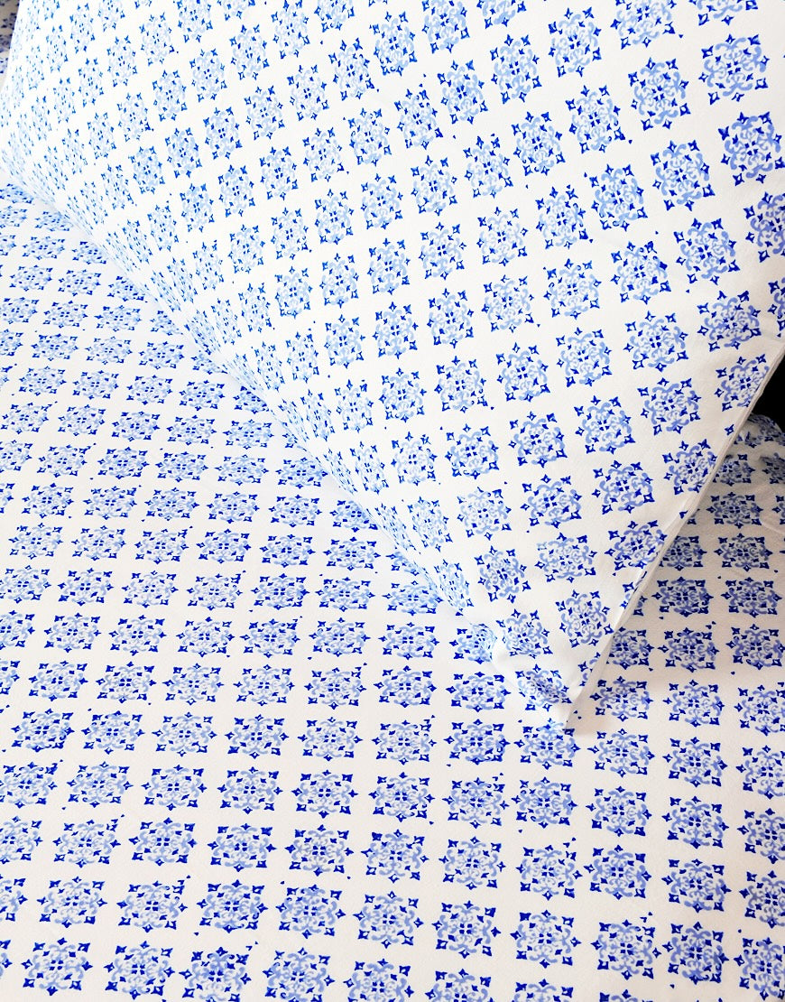 Neel Jaal Sheet Set - The Jaipur Collection - Texaura